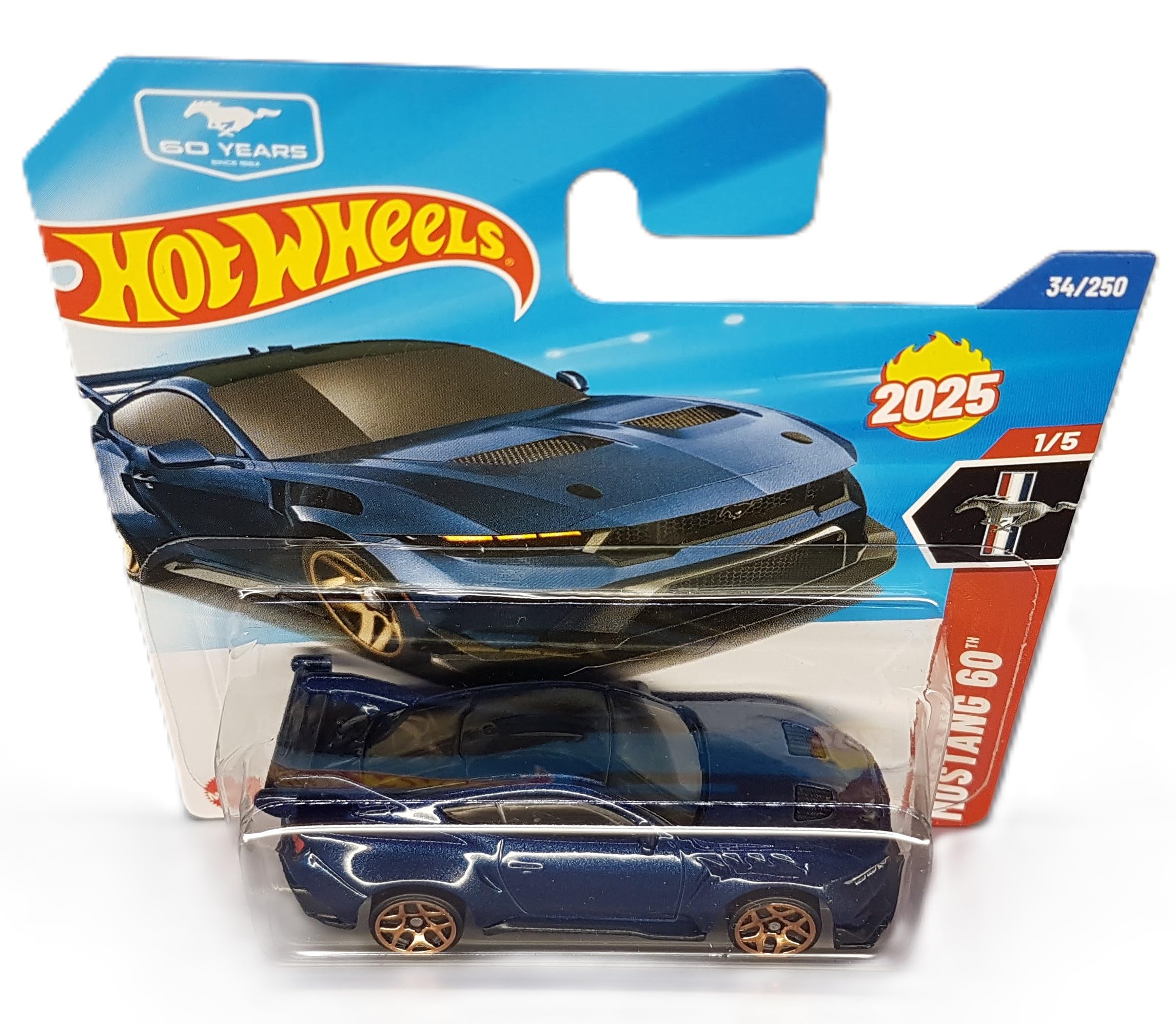 Hot Wheels - Ford Mustang GTD - Mustang 60th 1/5 - JBB93 - Short